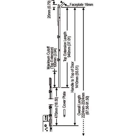 Strybuc Top Inactive Extension 850-8778783